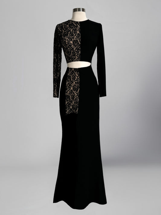 Brand New US 6 GEMY MAALOUF 2 Piece Evening Gown