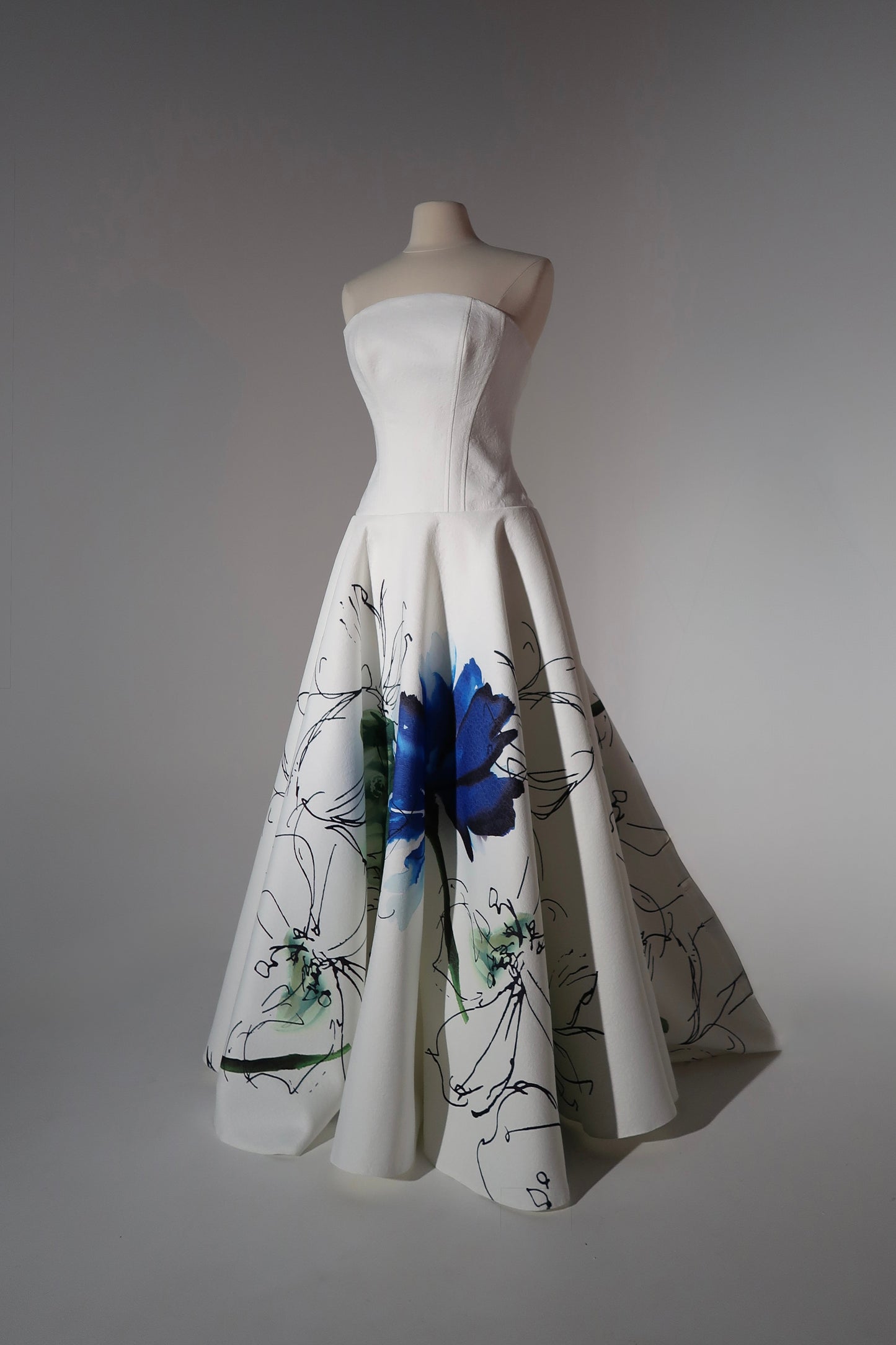 Brand New US 8 Anna Augusta Maxi Gown