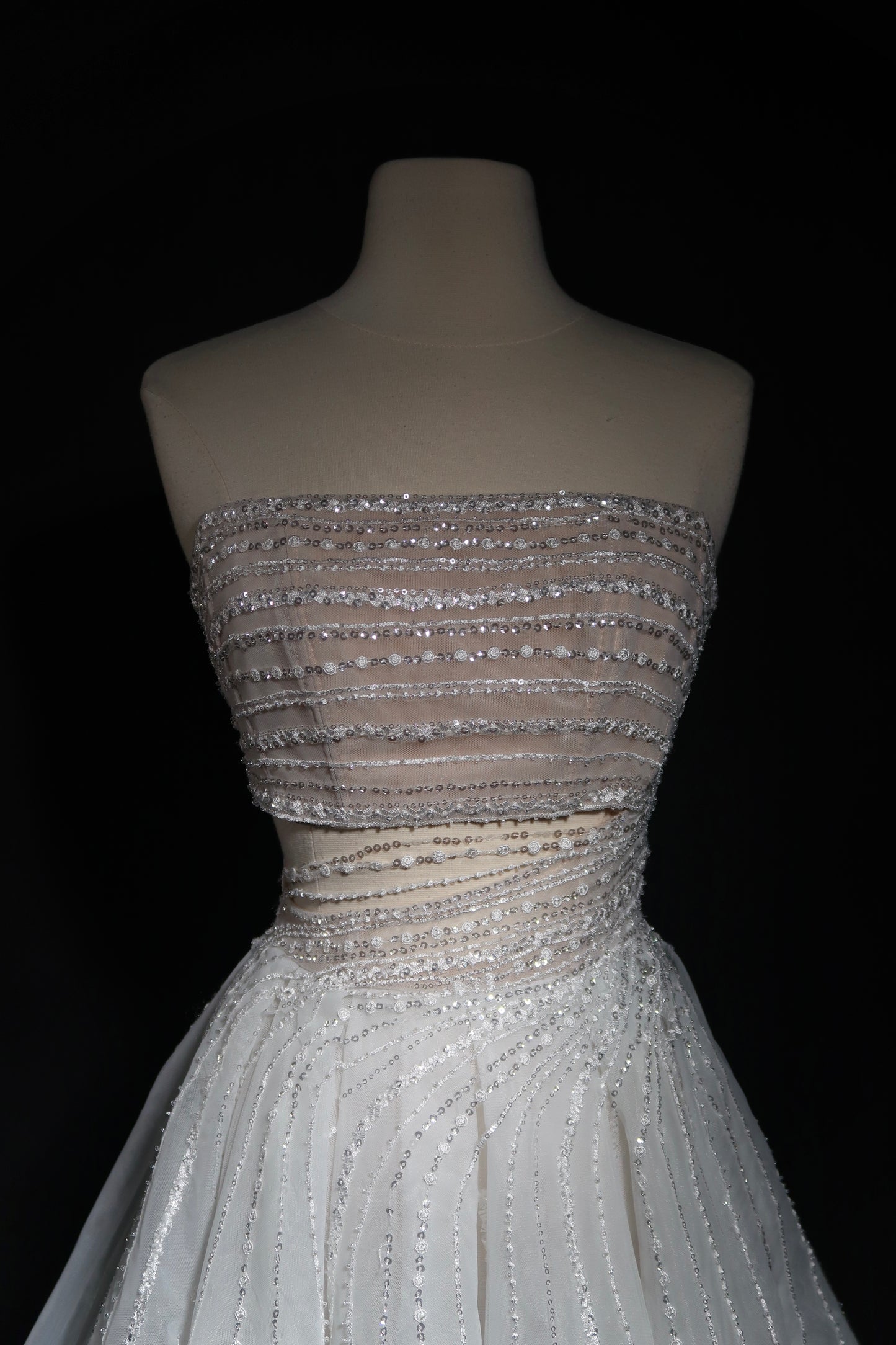 Preloved US 0 Anna Augusta Custom Made Gown