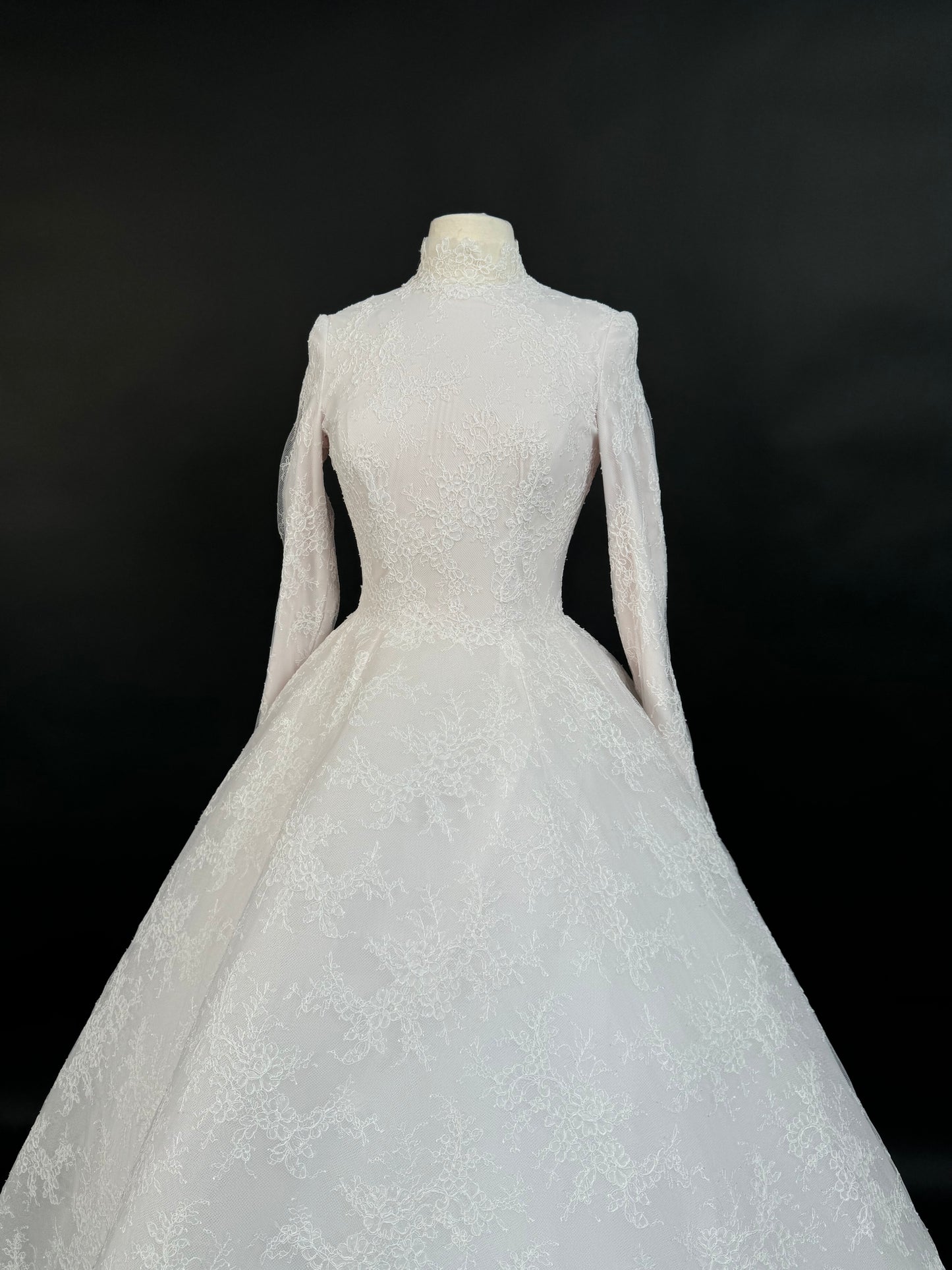 Brand New US 8 Anna Augusta French Corded Lace Wedding Dress