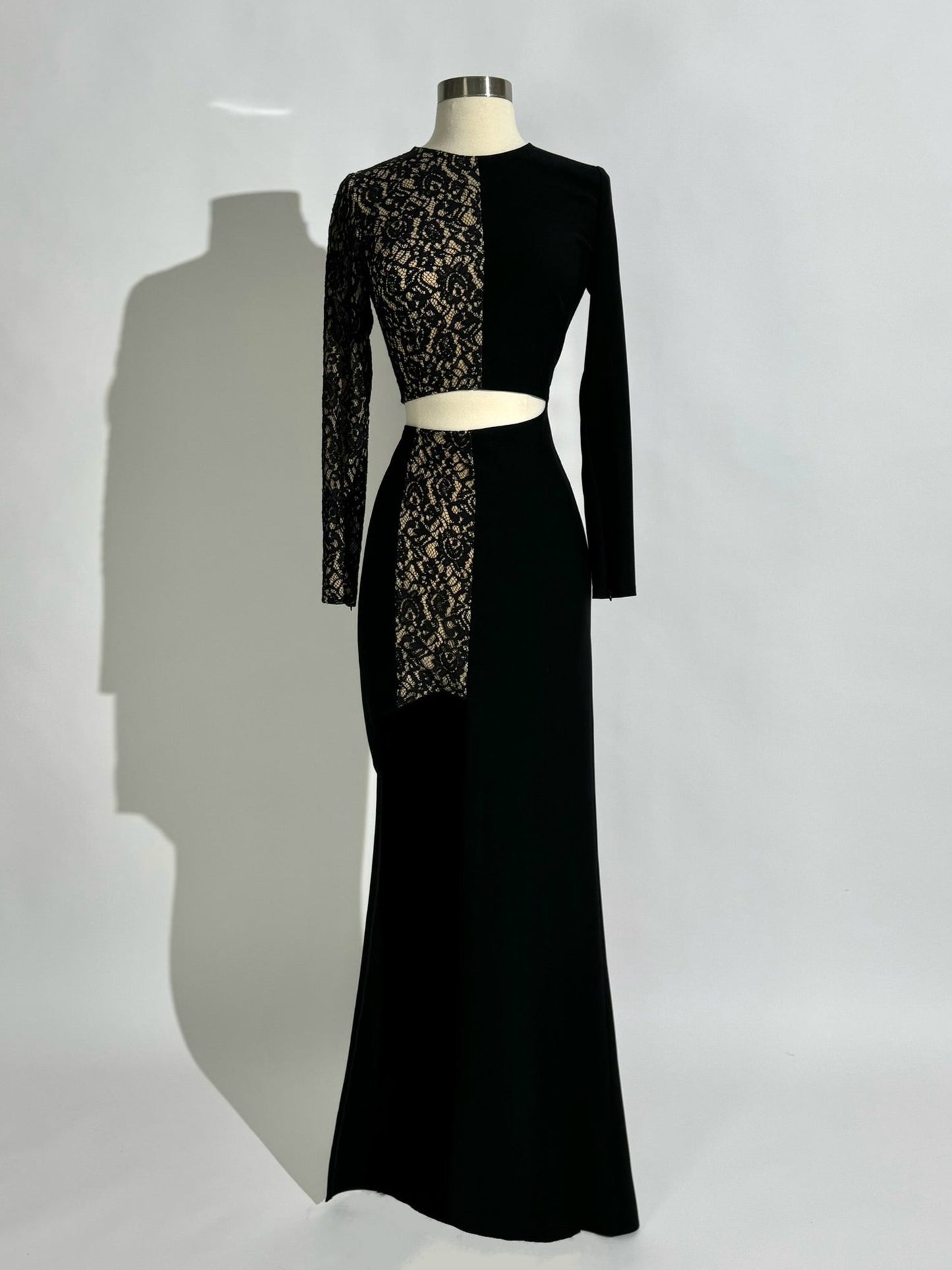 Brand New US 6 GEMY MAALOUF 2 Piece Evening Gown