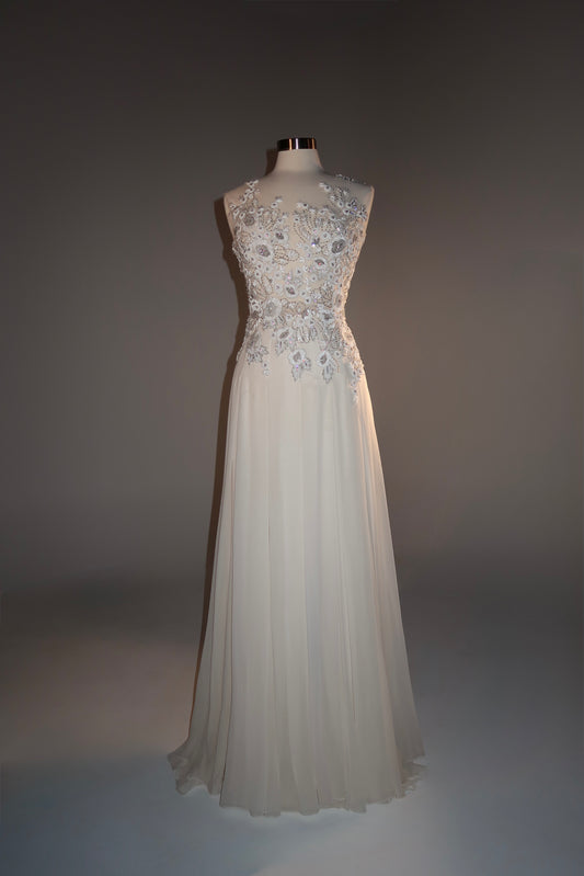 Floor Sample US 8 PRONOVIAS Maxi Gown