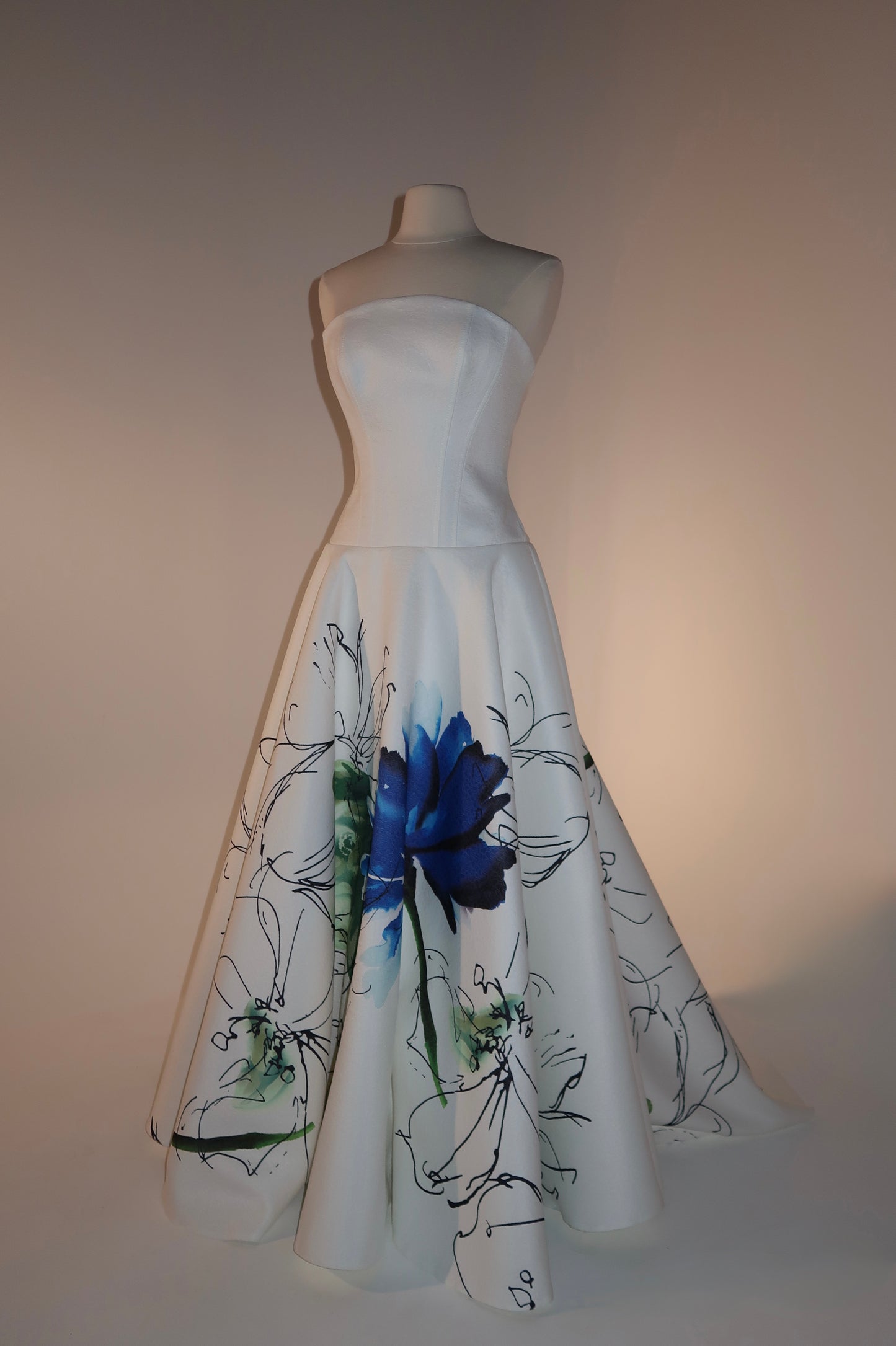 Brand New US 8 Anna Augusta Maxi Gown