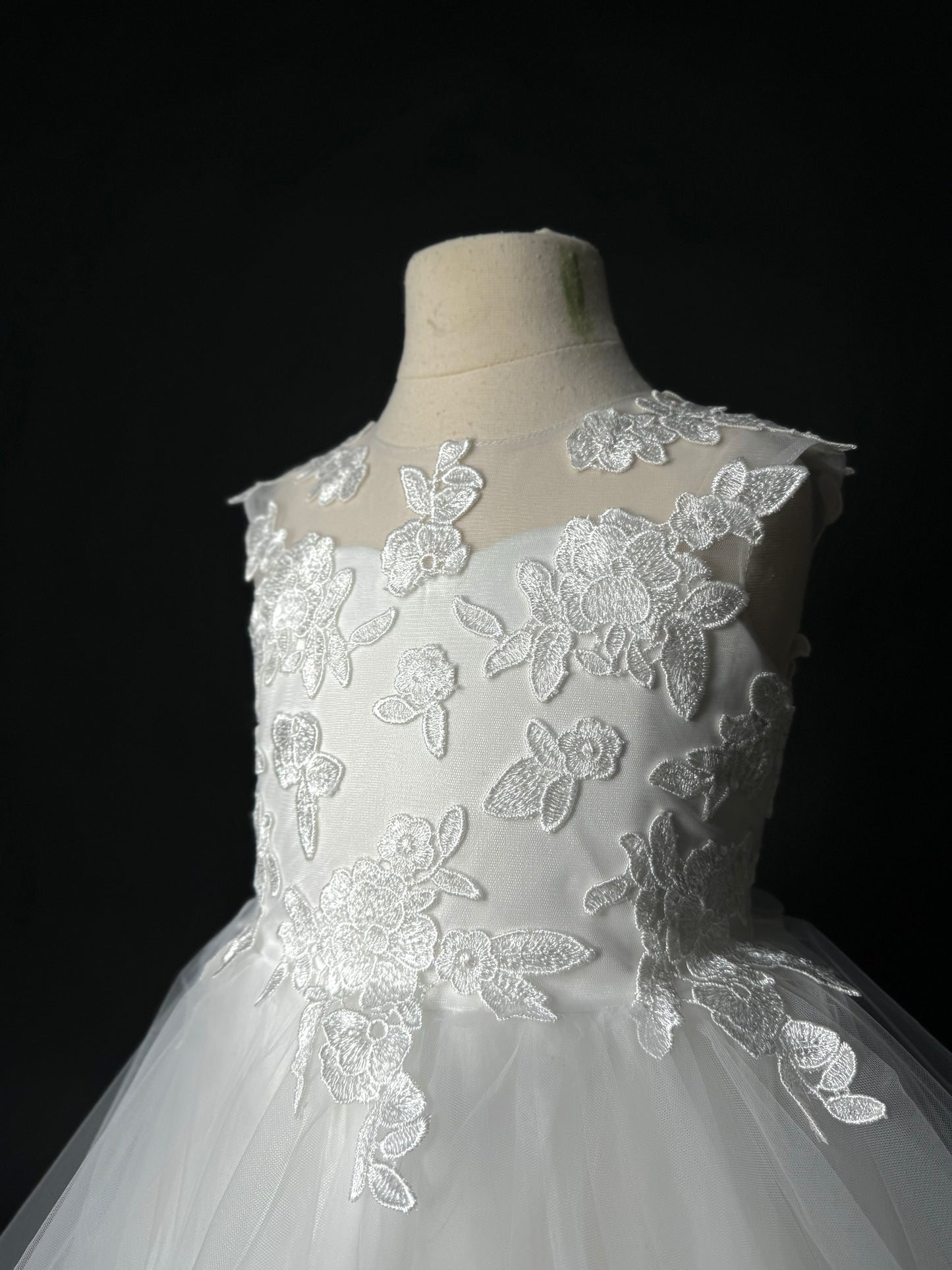 Brand New White Anna Augusta Flower Girl Dress