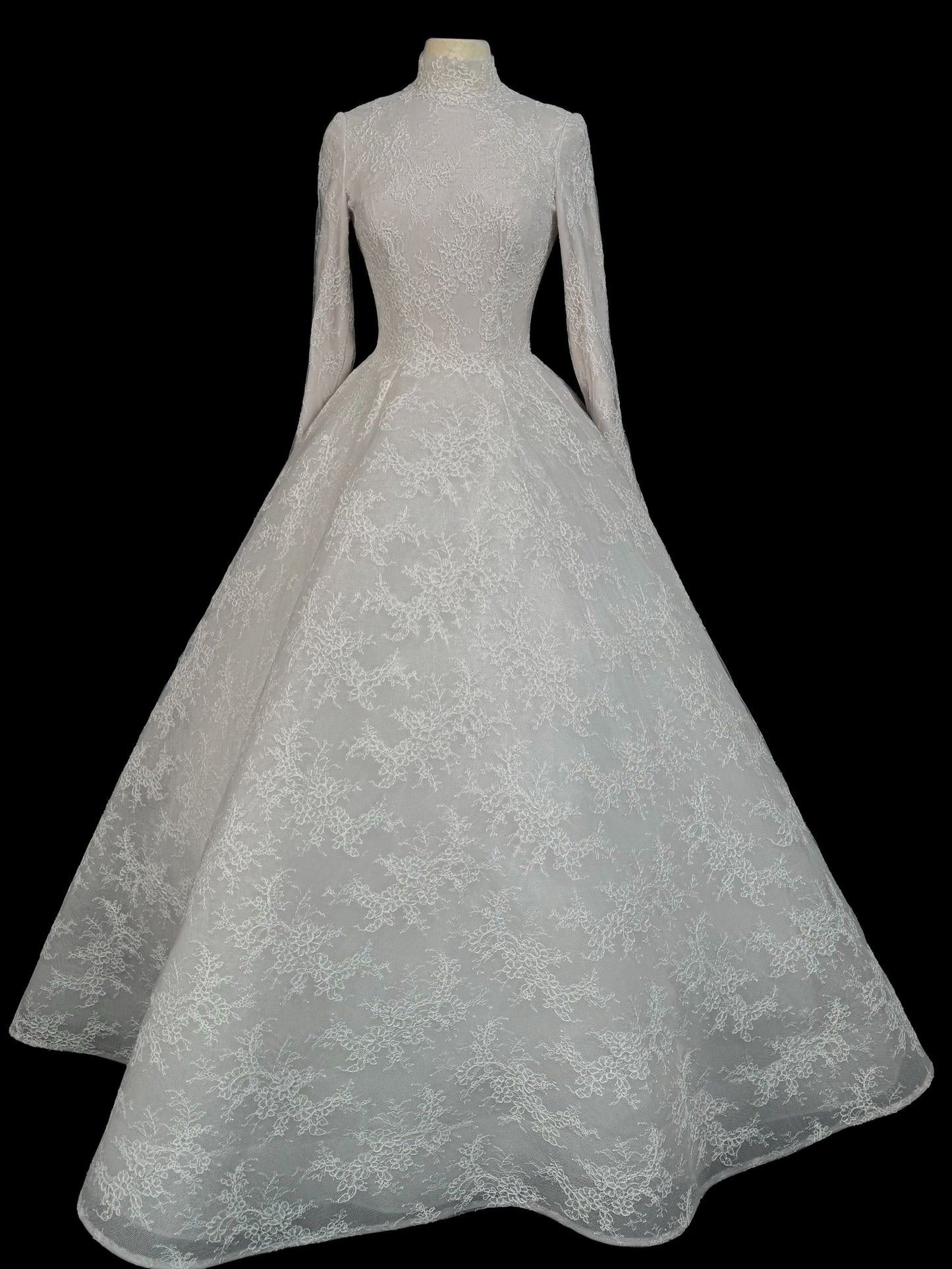 Brand New US 8 Anna Augusta French Corded Lace Wedding Dress