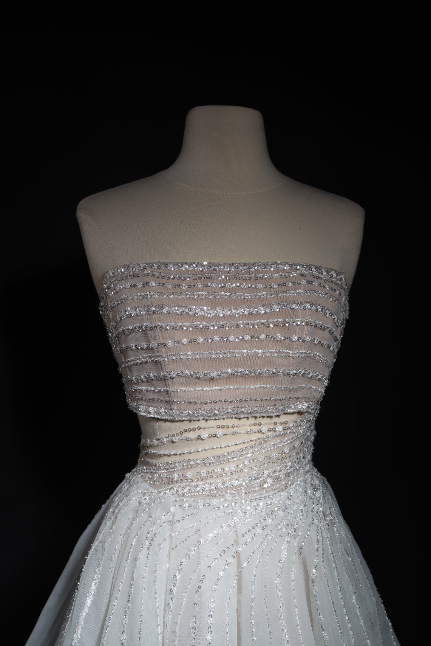 Preloved US 0 Anna Augusta Custom Made Gown