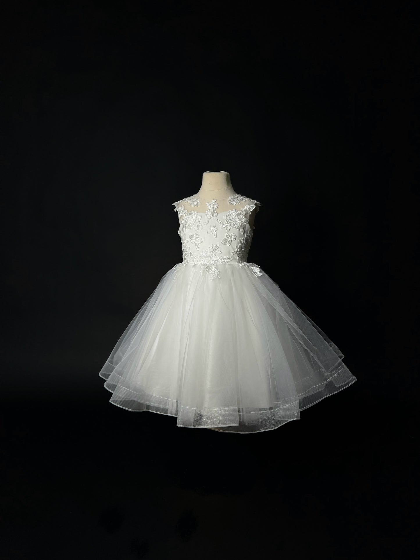 Brand New White Anna Augusta Flower Girl Dress