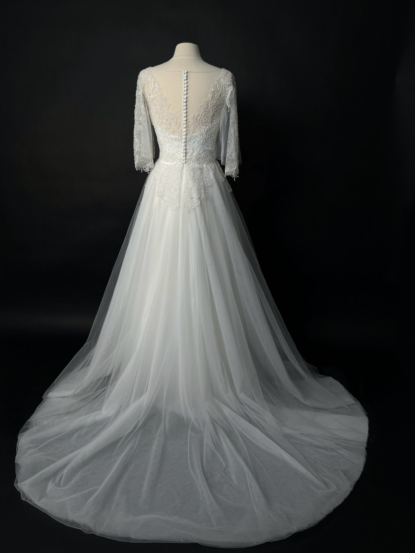 Brand New US 10 Anna Augusta Maxi Bridal Gown