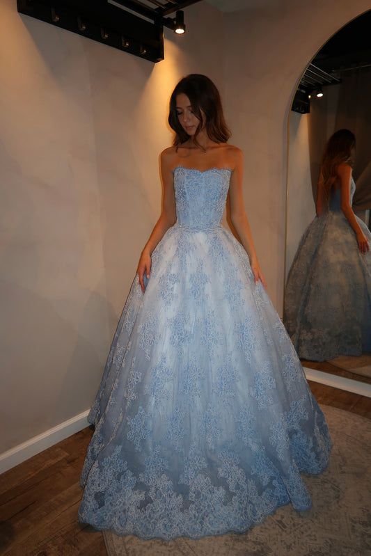 Anna Augusta Maxi Dress US2 Preloved