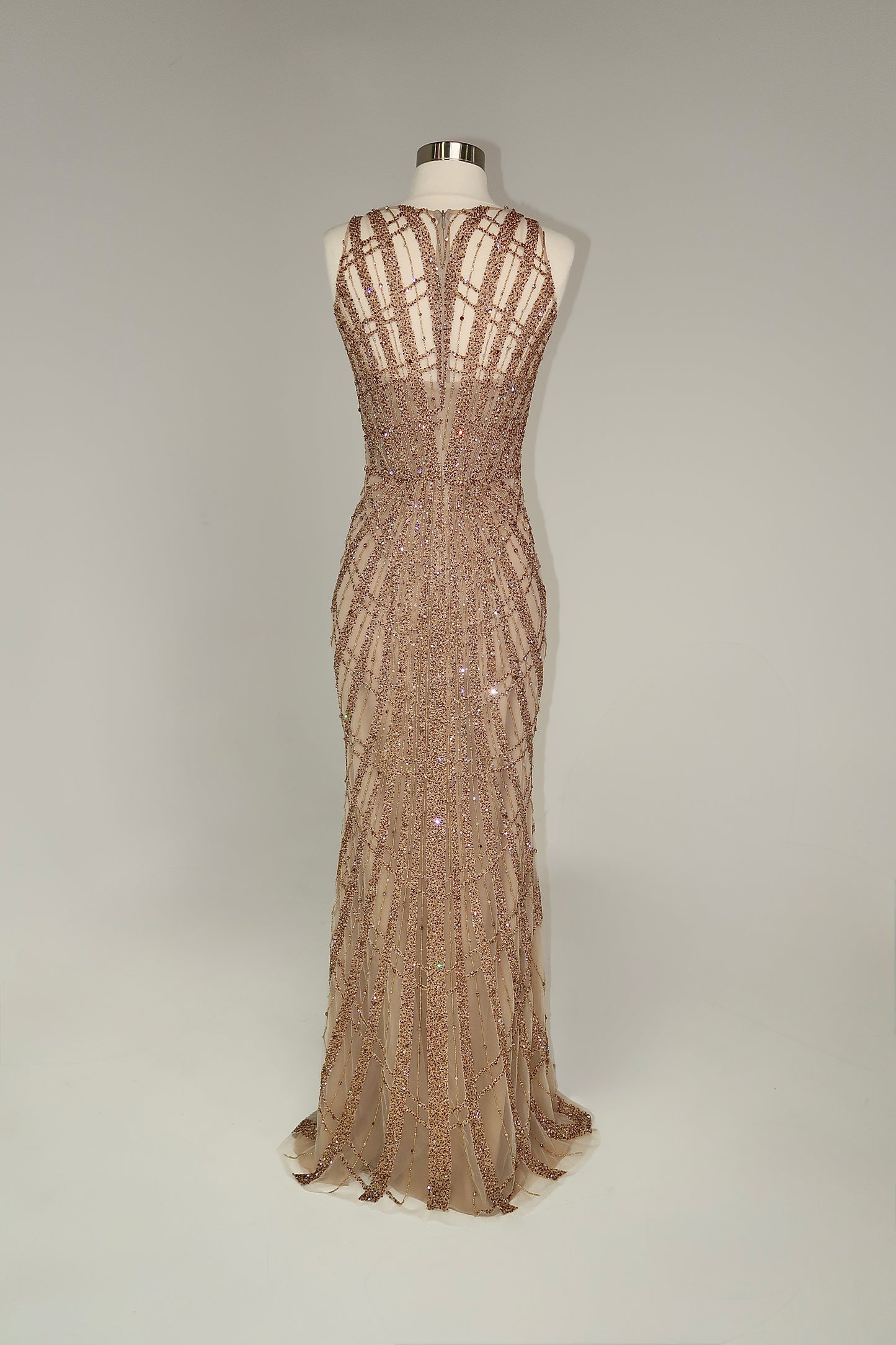 Brand New US6 Anna Augusta Fully Embroidered Gown