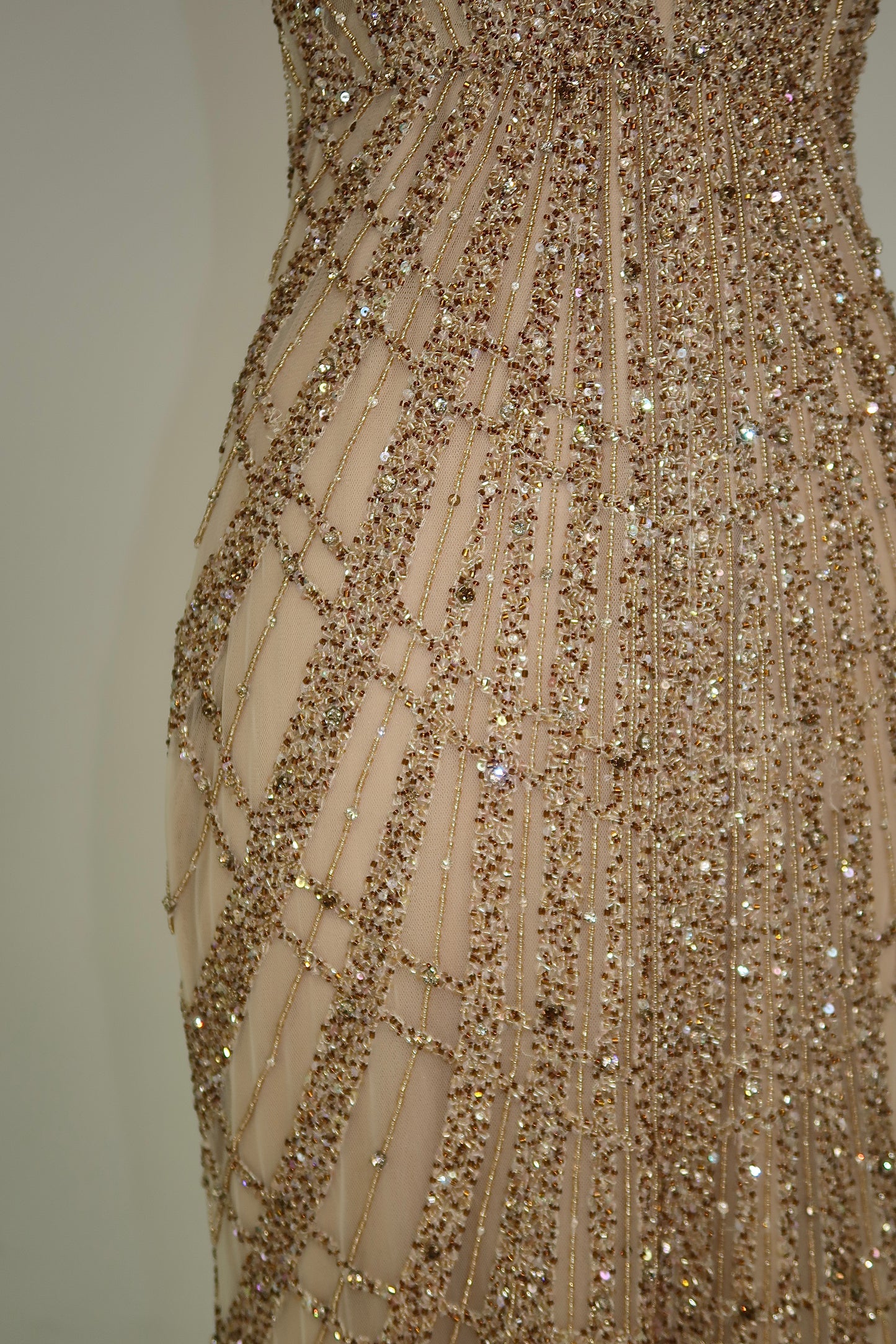 Brand New US6 Anna Augusta Fully Embroidered Gown