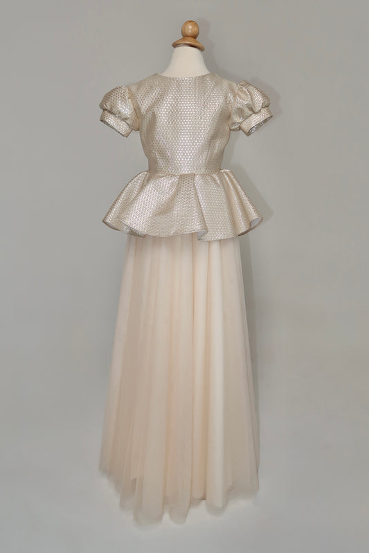 Brand New 7YO Anna Augusta Custom Made Flower Girl Dress