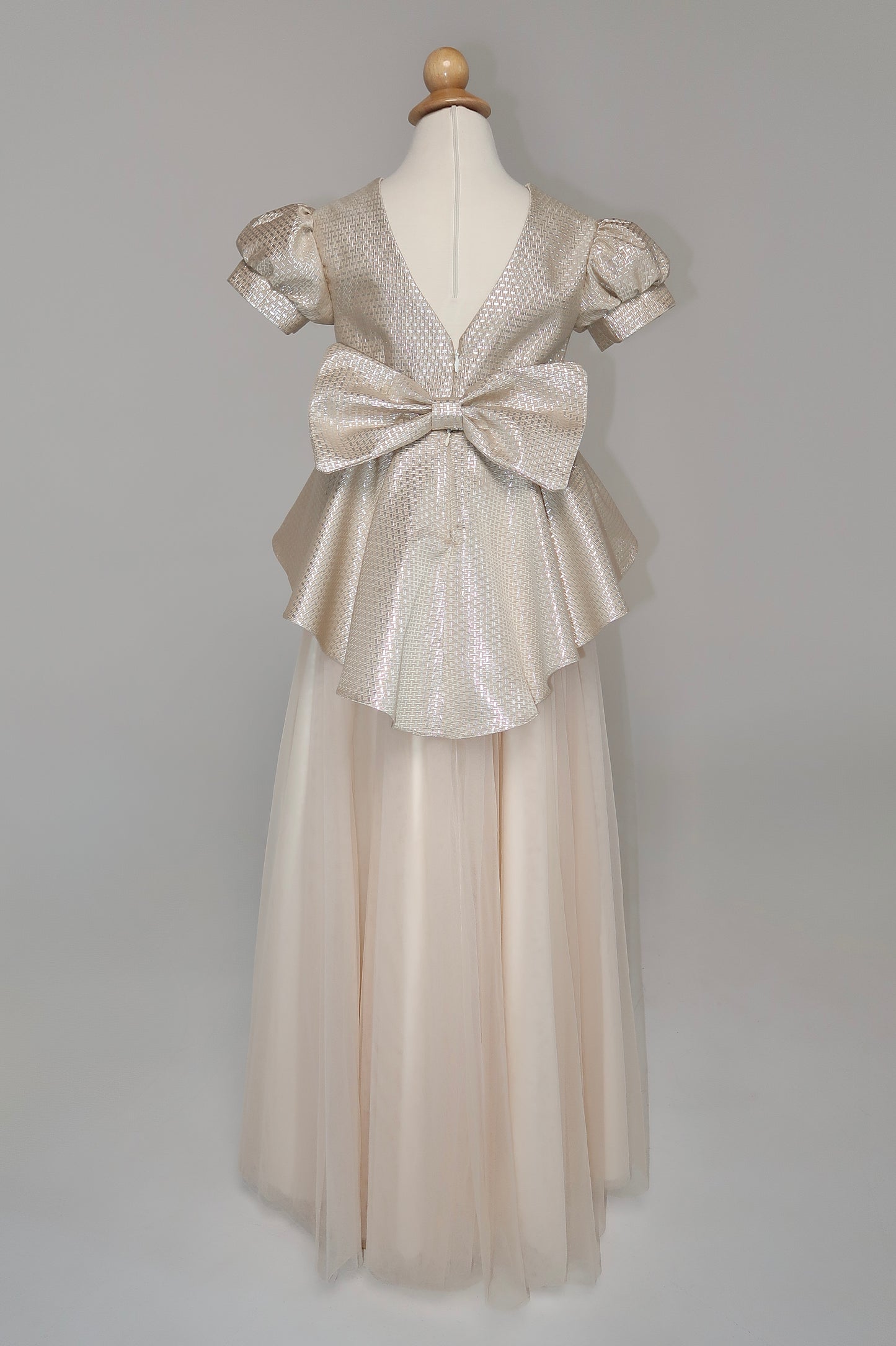 Brand New 7YO Anna Augusta Custom Made Flower Girl Dress