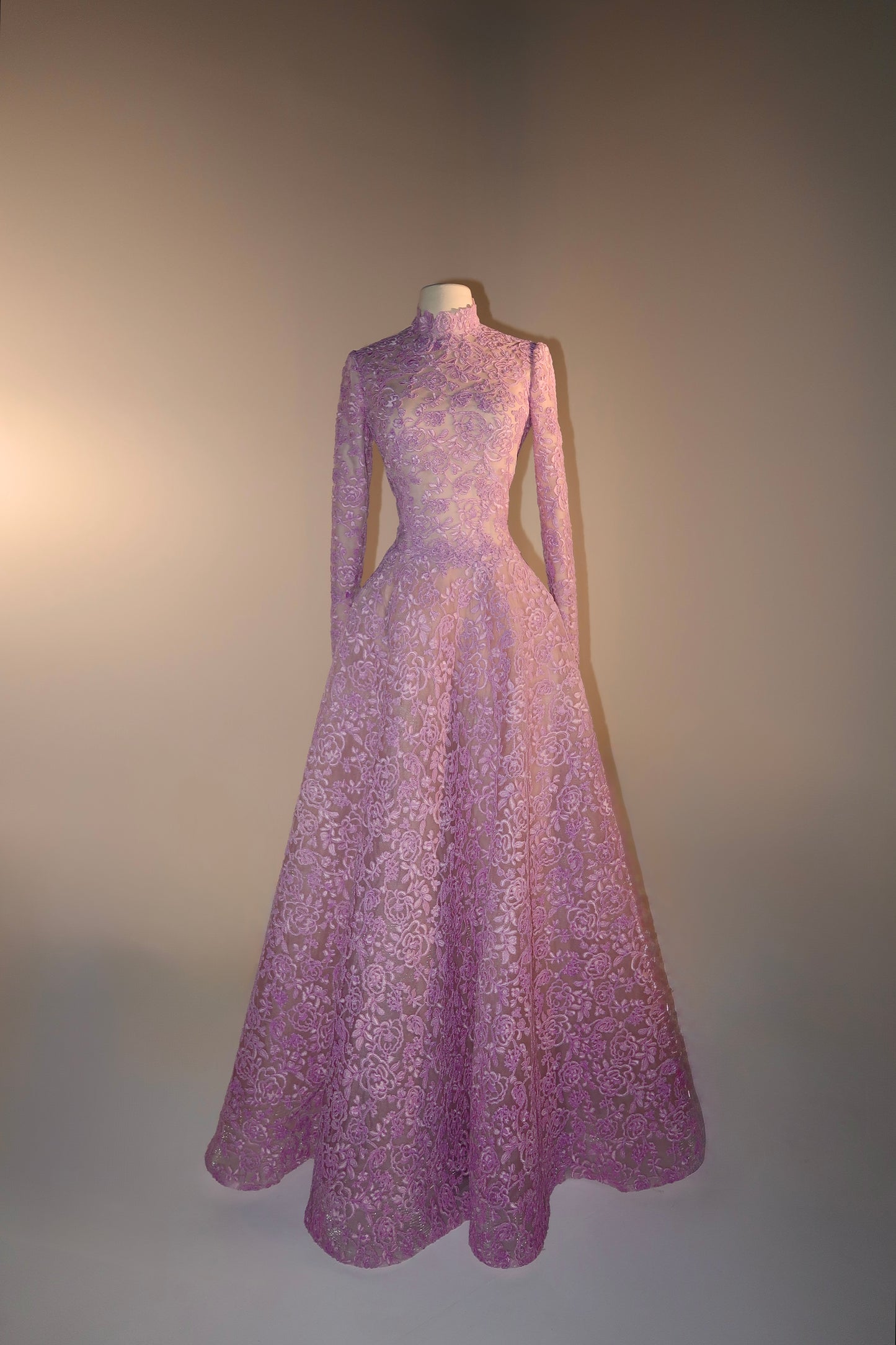 Brand New US8 Anna Augusta Purple Maxi Gown