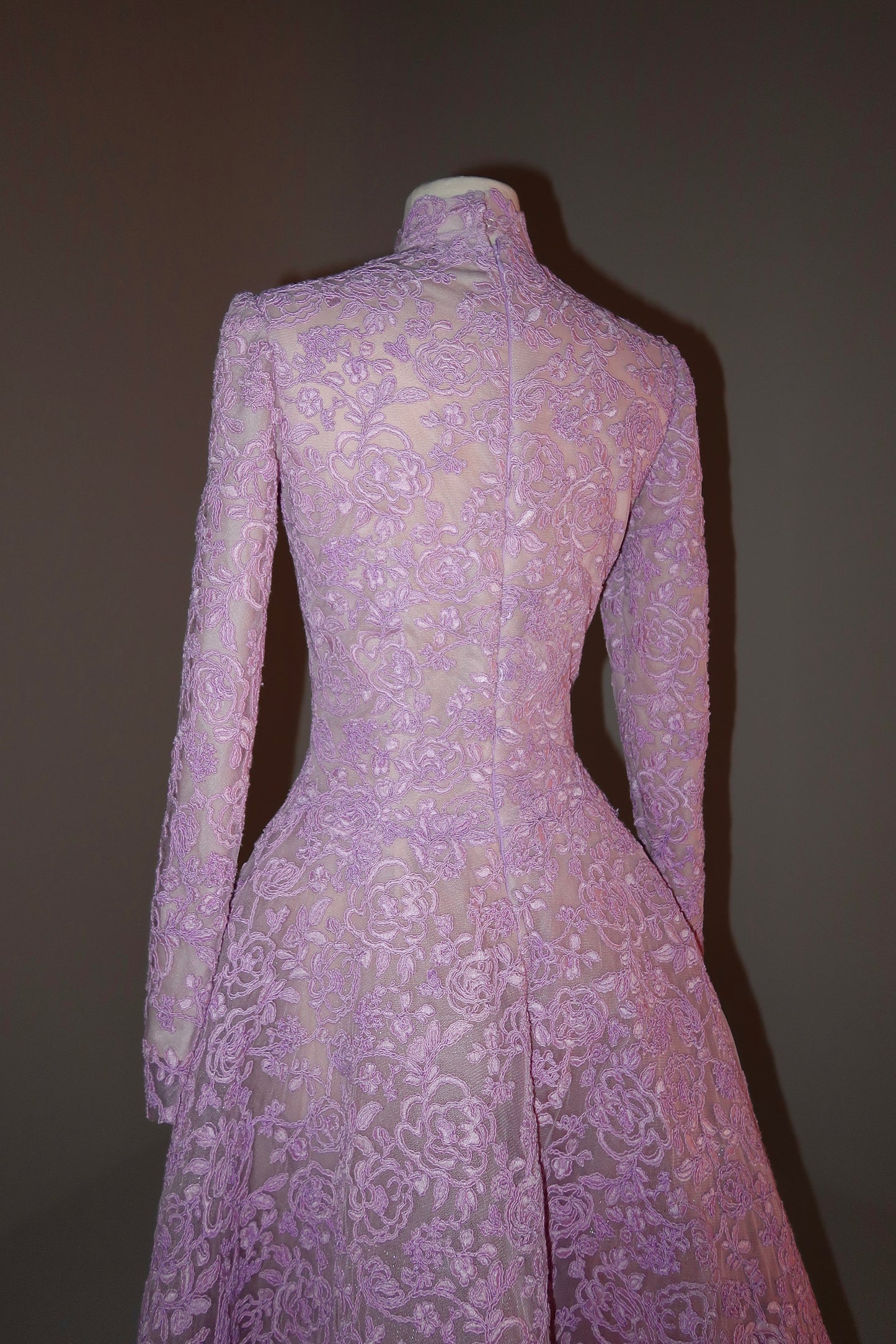 Brand New US8 Anna Augusta Purple Maxi Gown