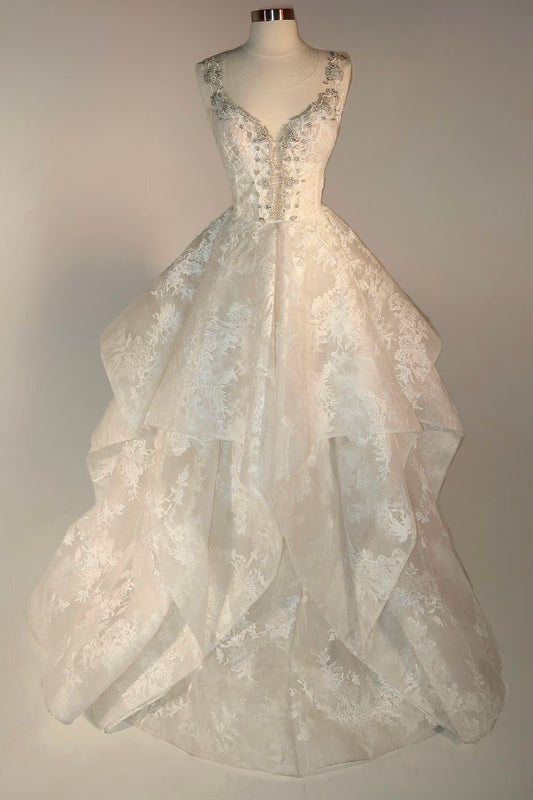 Floor Sample US6 Gemy Maalouf Bridal Gown