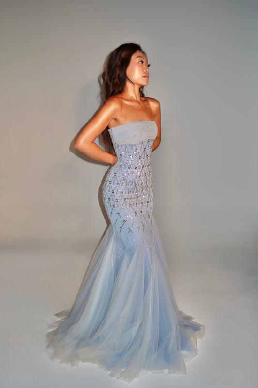 Brand New US4 Georges Hobeika Maxi Gown