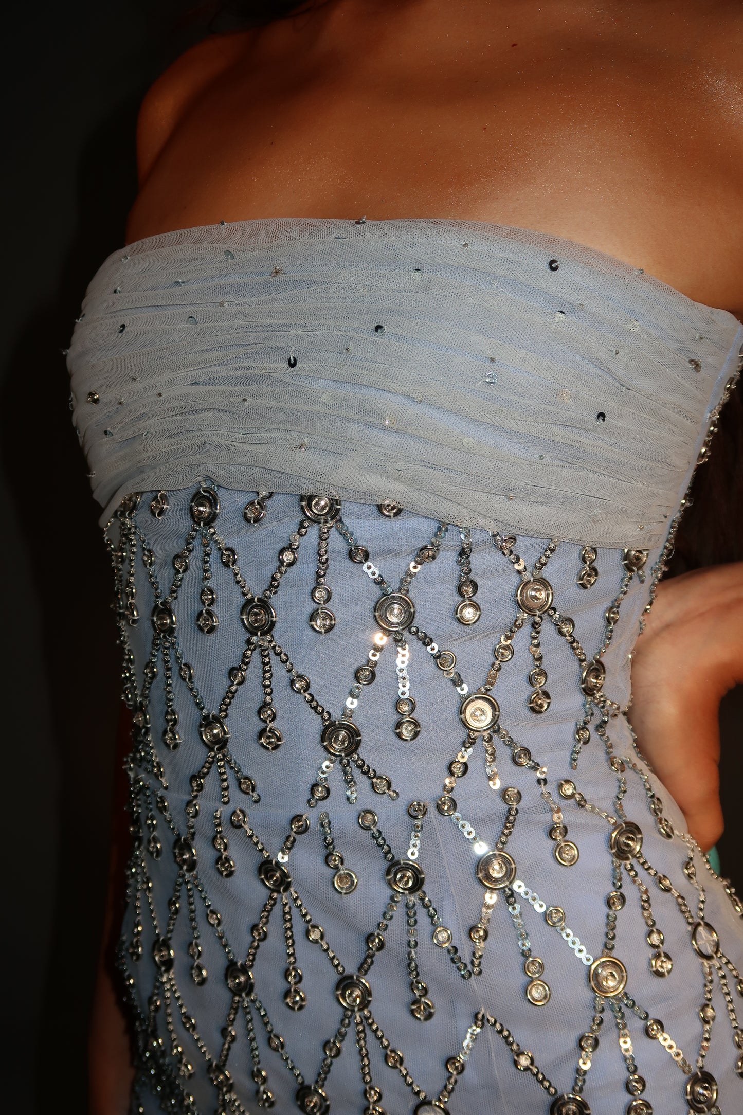 Brand New US4 Georges Hobeika Maxi Gown