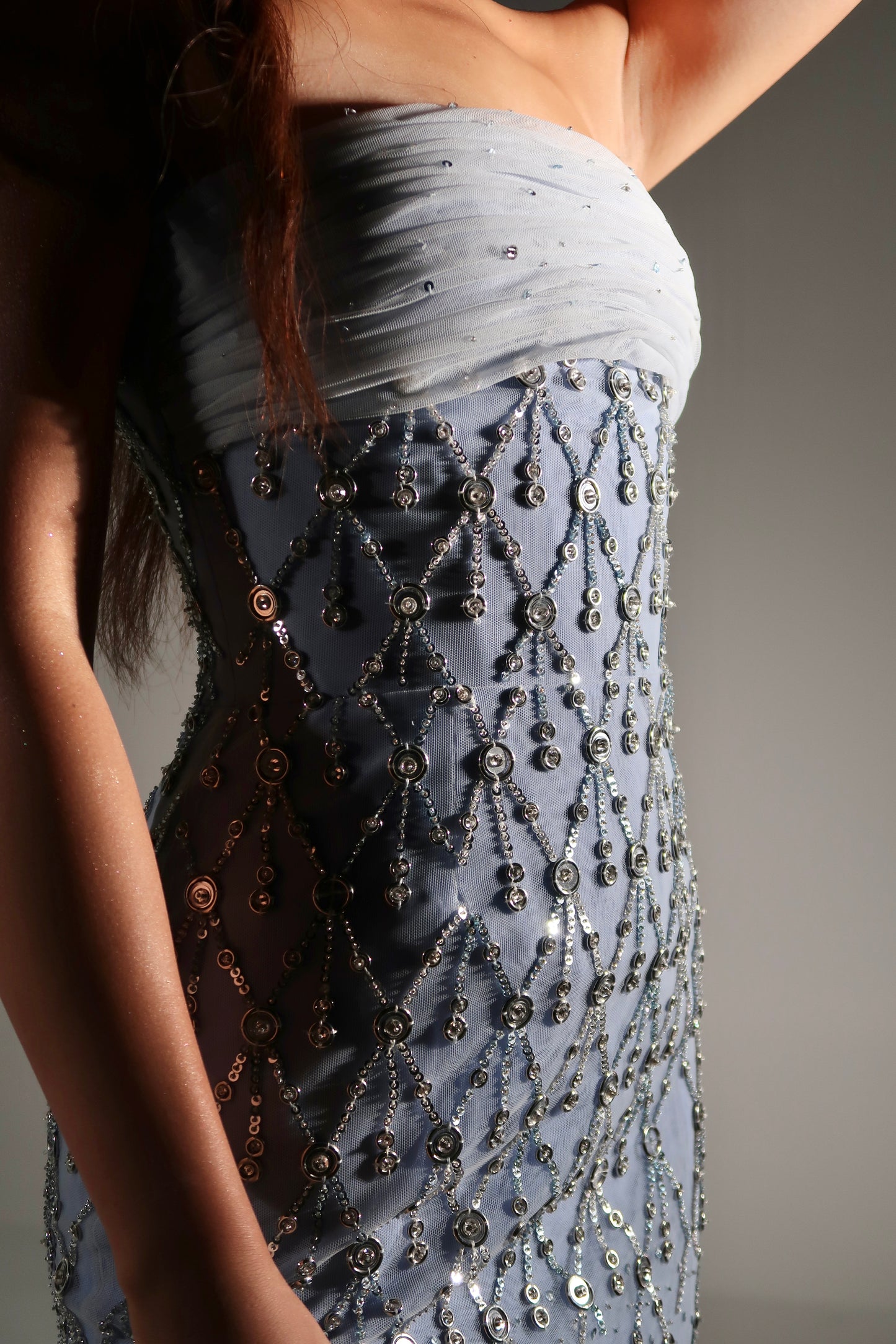 Brand New US4 Georges Hobeika Maxi Gown