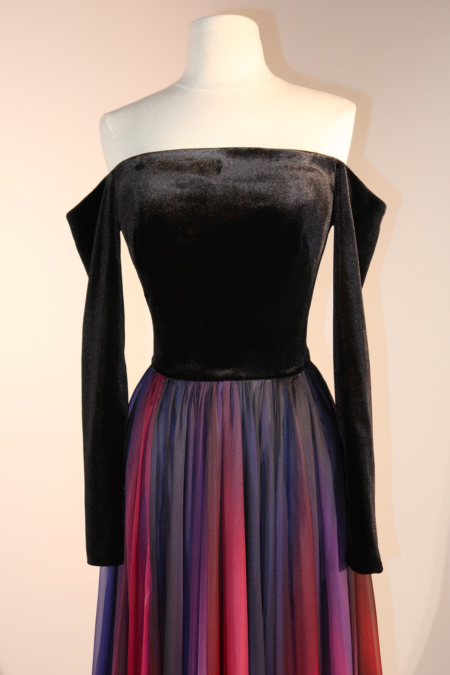 Floor Sample US4 Jean Fares Couture Maxi Gown