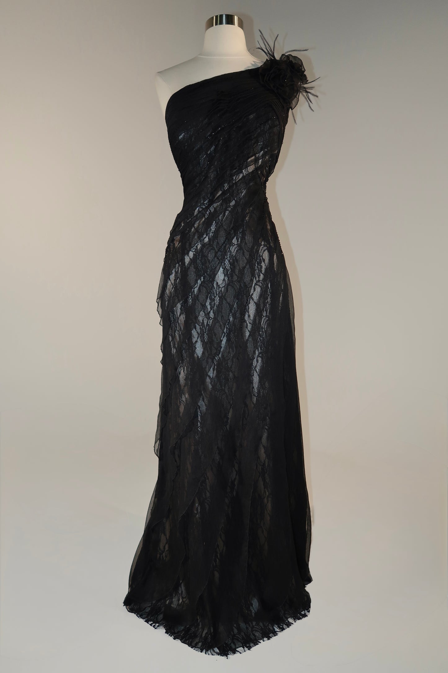 Floor Sample US14 MASCARA  Maxi Gown