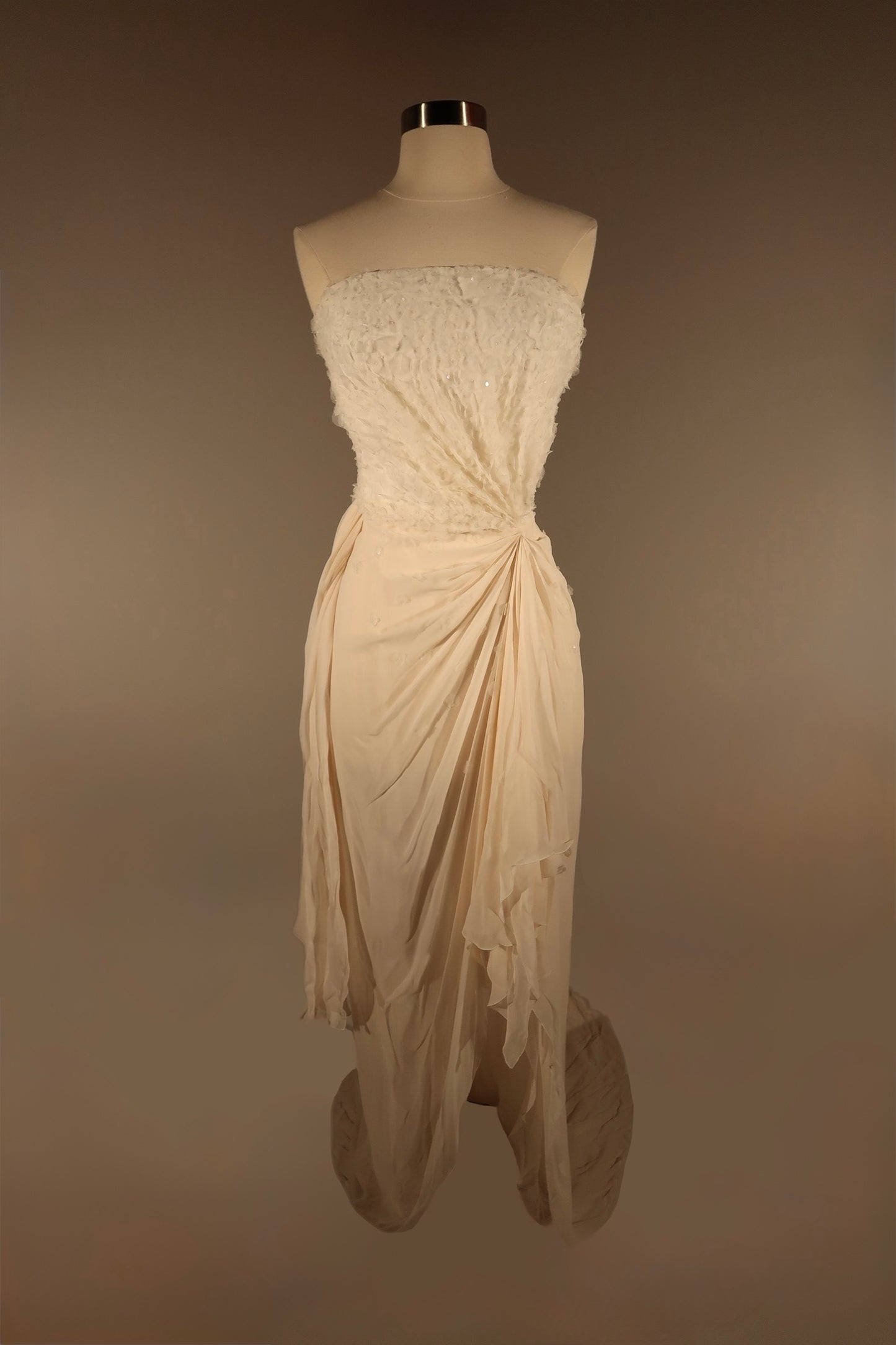 Floor Sample US12 CYMBELLINE High-Low Gown