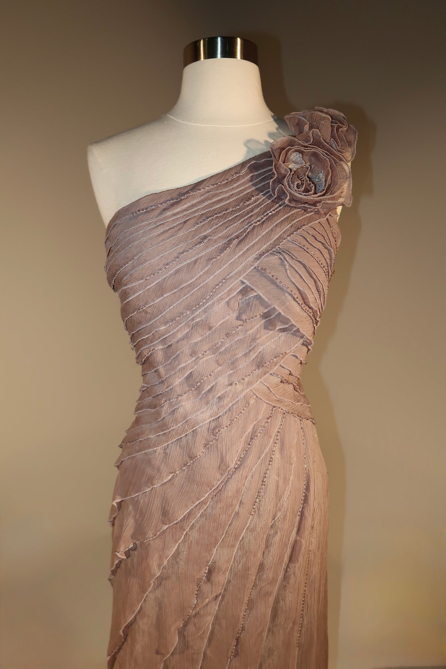 Floor Sample US 12 MASCARA  Maxi Gown
