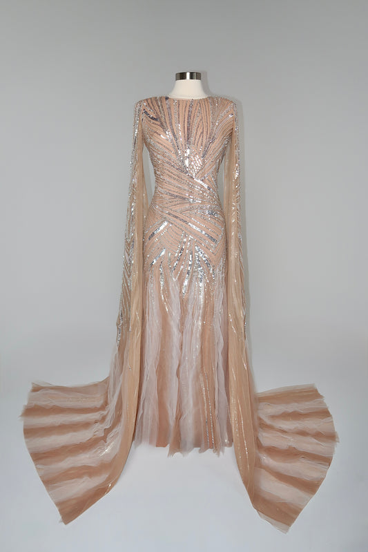 Bernara Rahim Maxi Gown US14 Brand New