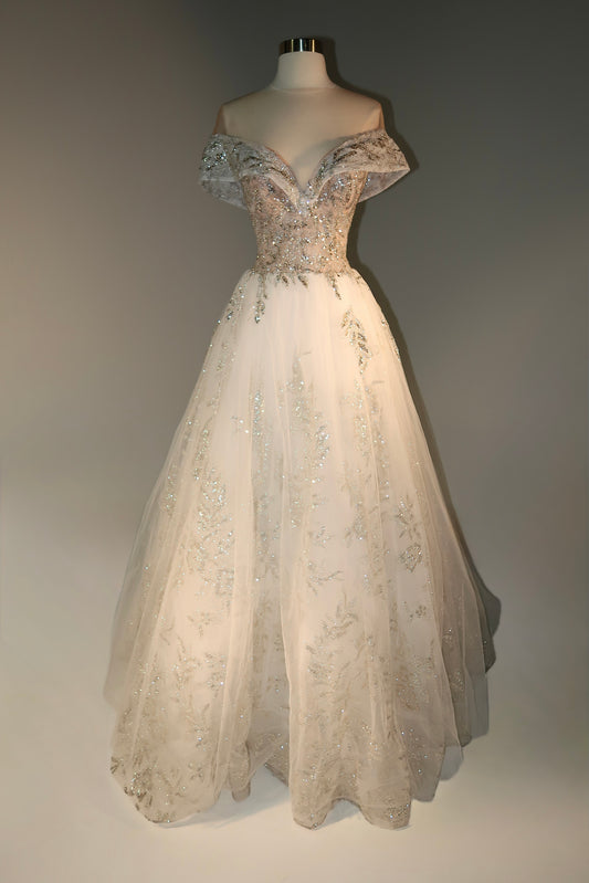 Floor Sample US10 Mila Nova Maxi Gown