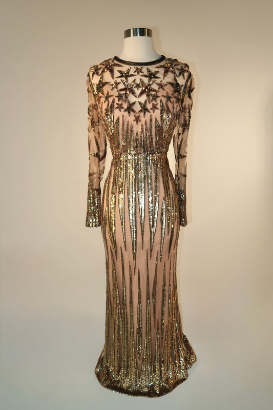 Preloved US 8 Elie Saab Maxi Gown