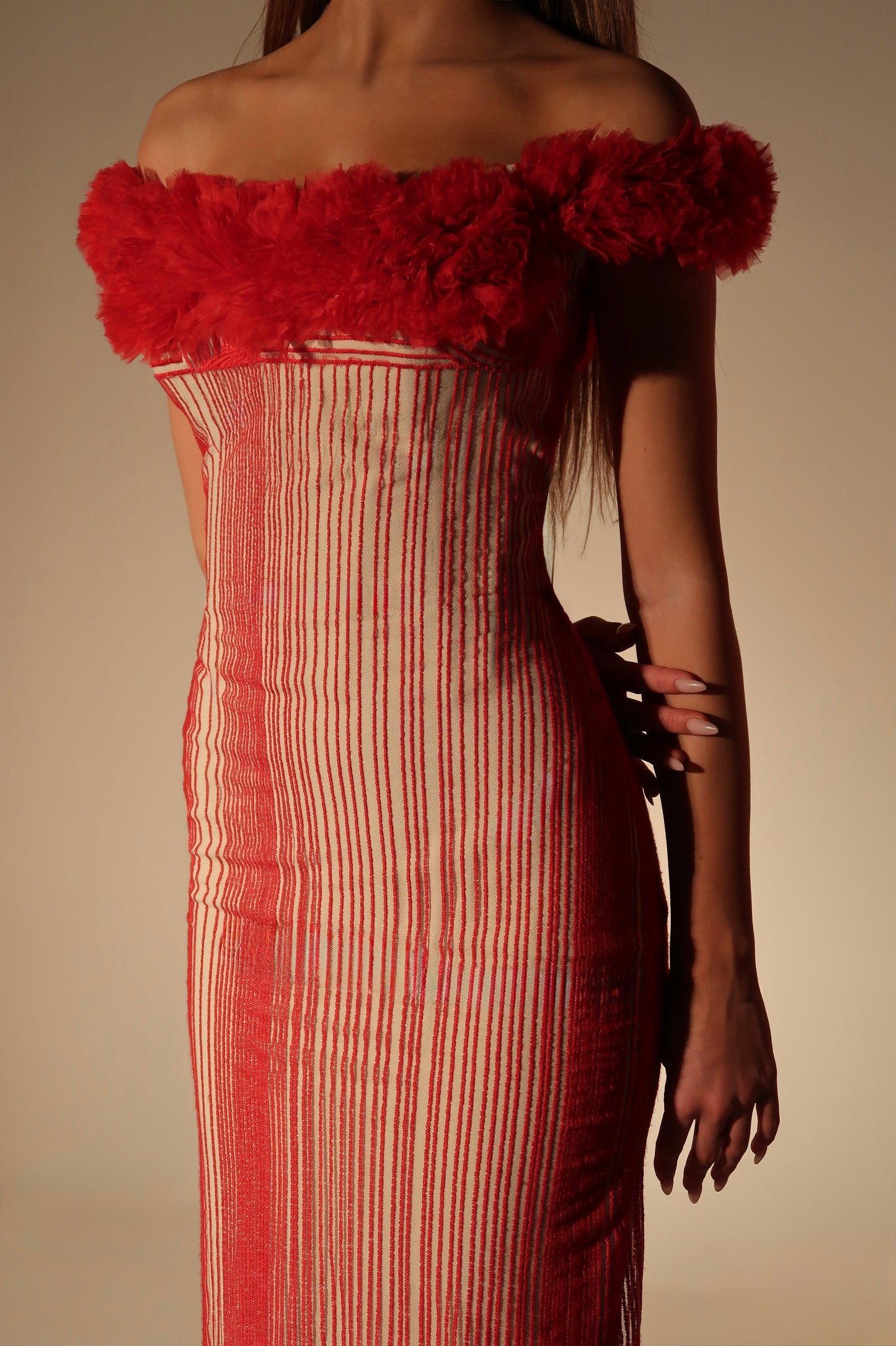 Brand New US4 Gemy Maalouf Maxi Gown