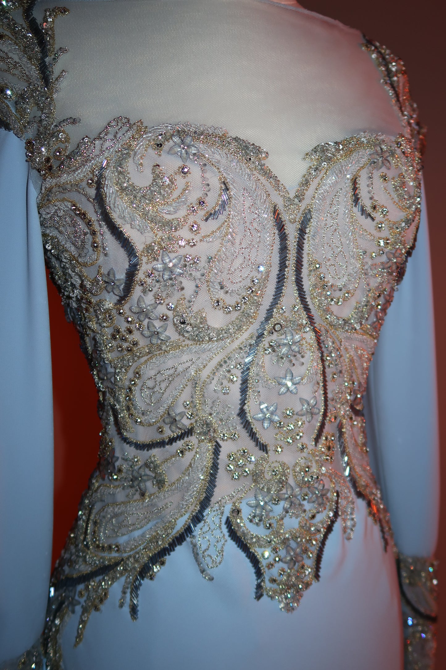 Floor Sample Size US4 Tony Ward Maxi Gown
