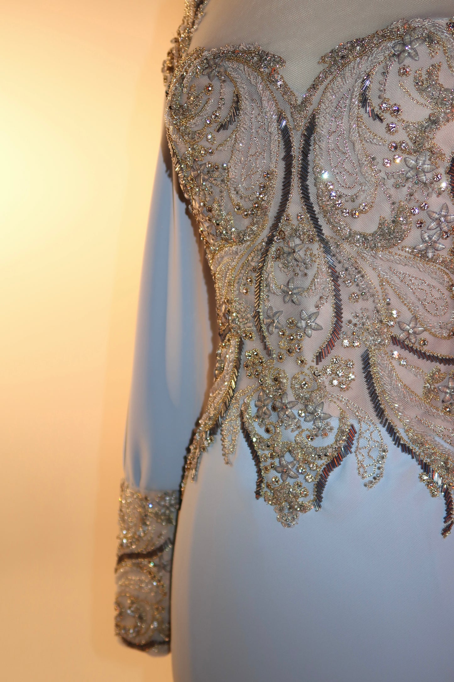 Floor Sample Size US4 Tony Ward Maxi Gown
